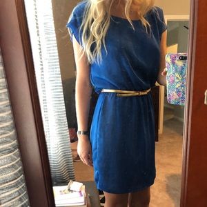 Blue dress